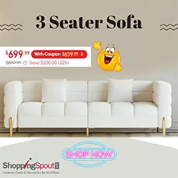 Get 22% Off 3-Seater Sofas for Your Living Room